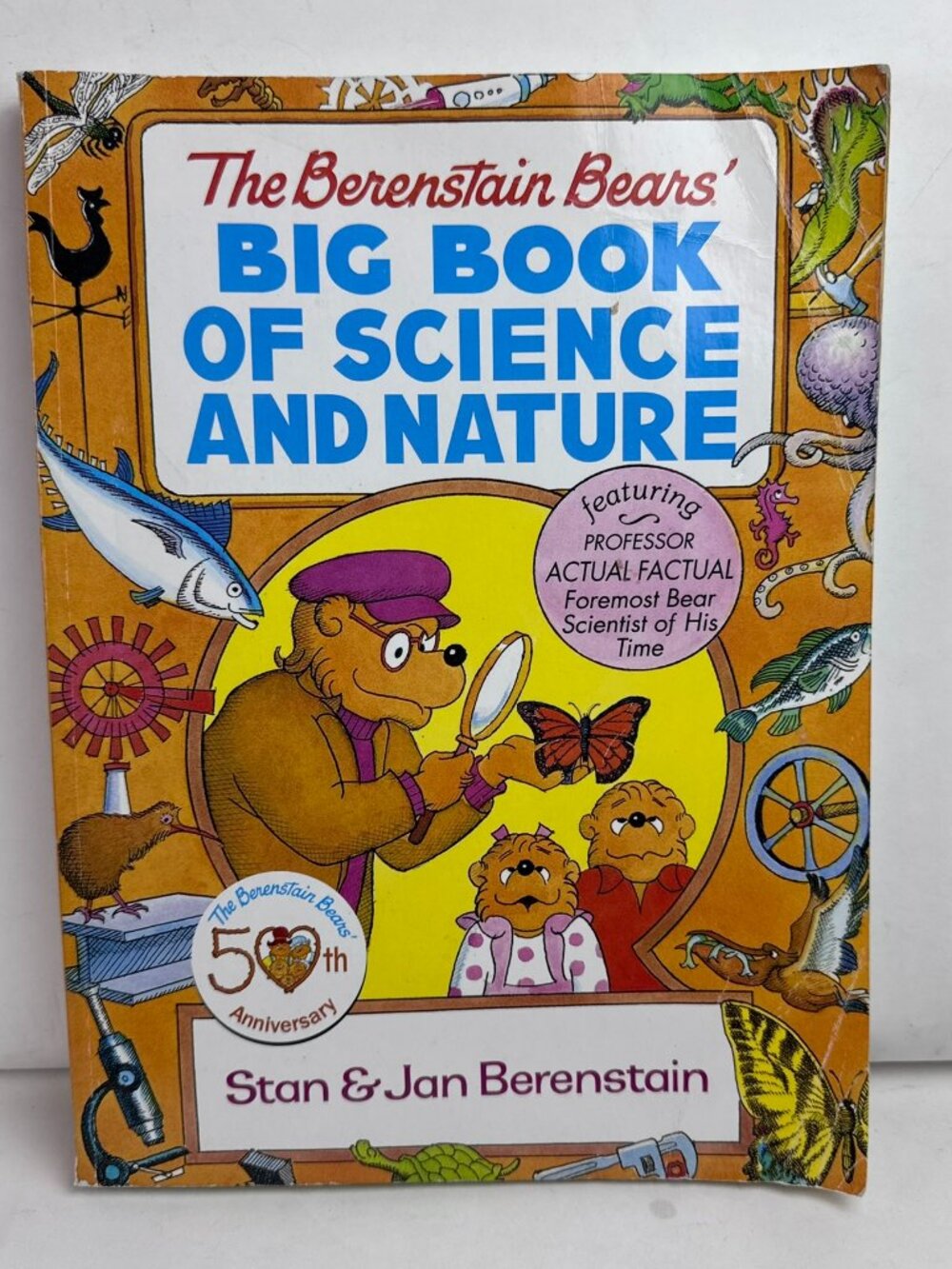 The Berenstain Bears Big Book of Science and Nature Stan & Jan 50th Anniversary